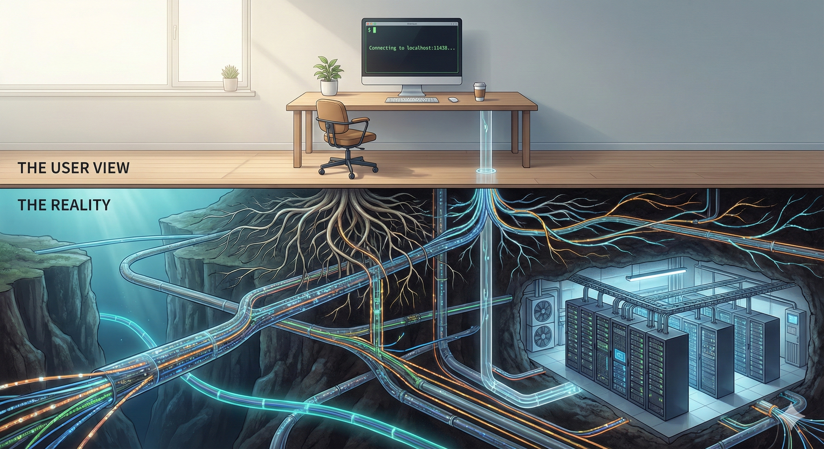 Federated AI Service Mesh Visualization