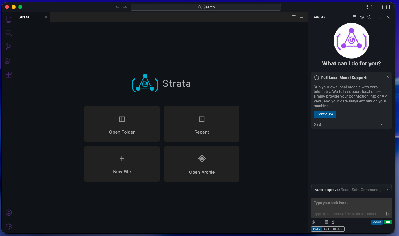 Strata on macOS